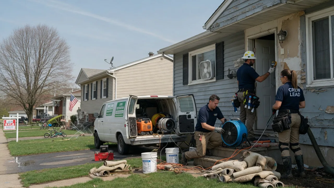 Flood Cleanup in East Freedom, PA near me